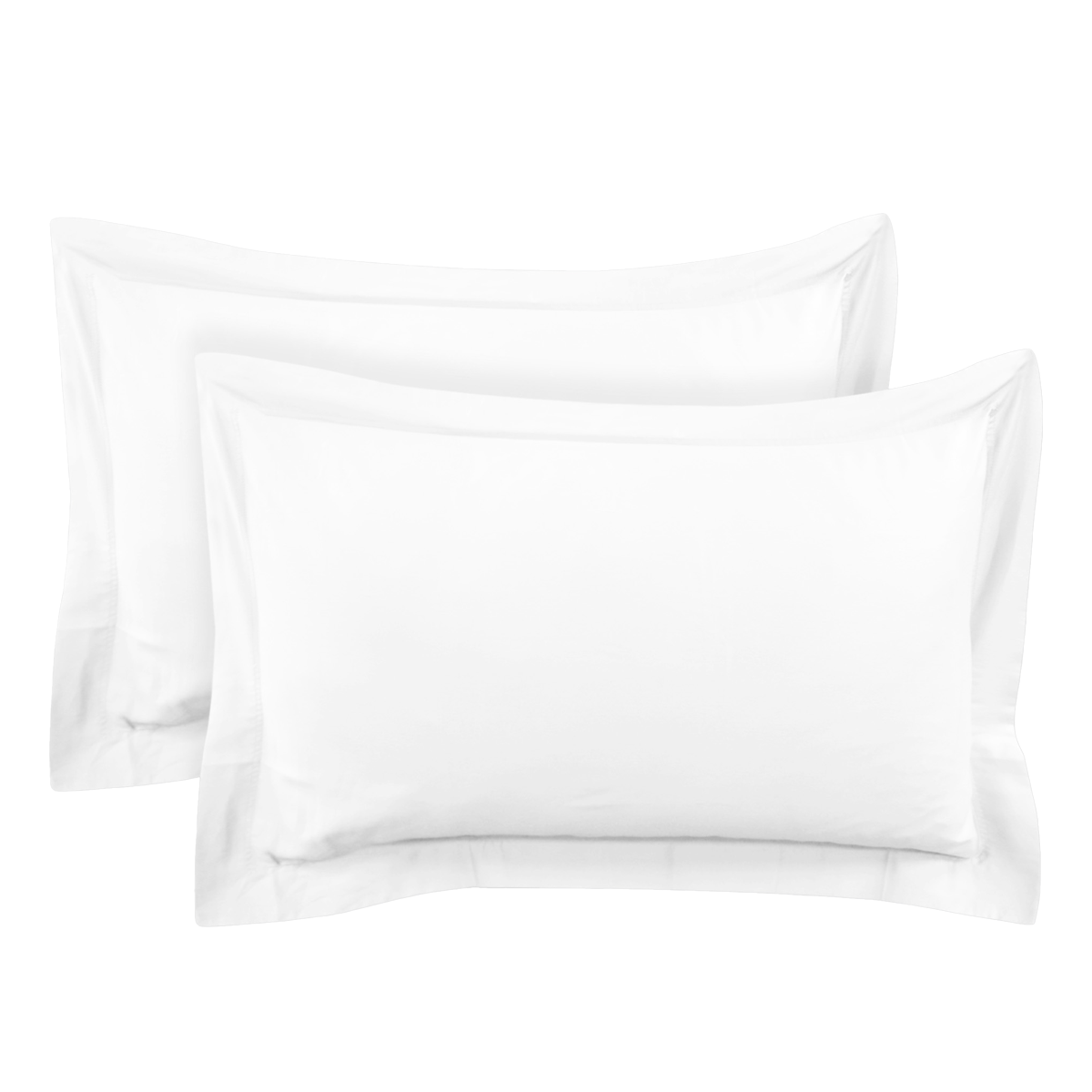 

250 thread count cotton pillowcase white 50 x 75 cm