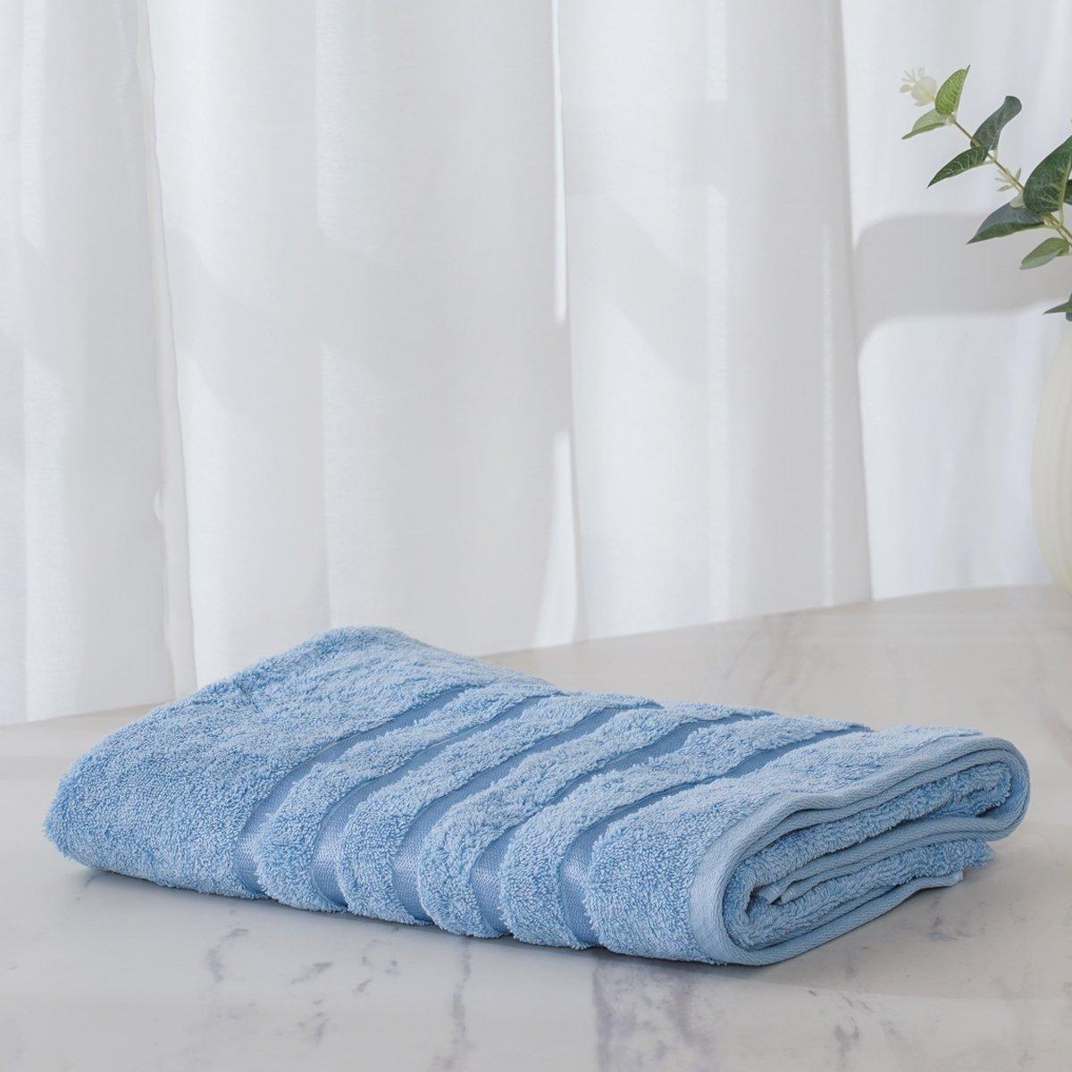 

Lifestyle plain bath towel serene 70x140 cm