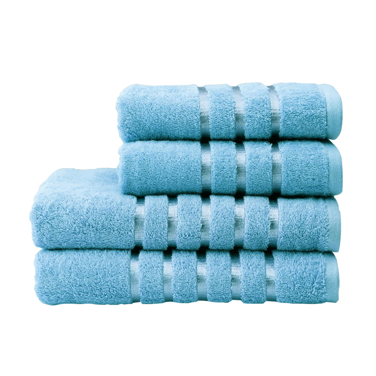 

Lifestyle plain bath sheet serene 90x150 cm