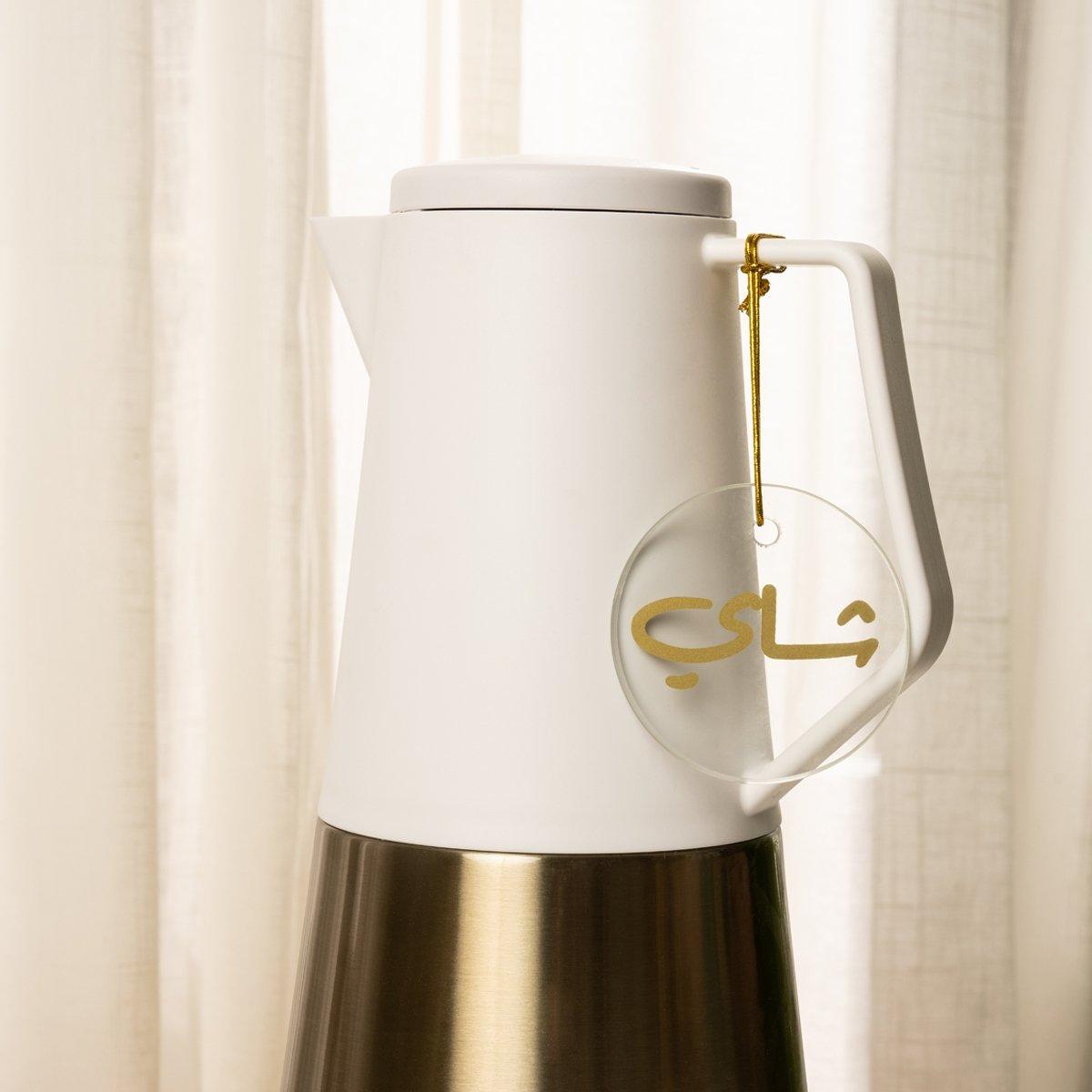 

Chai glass drink tag gold