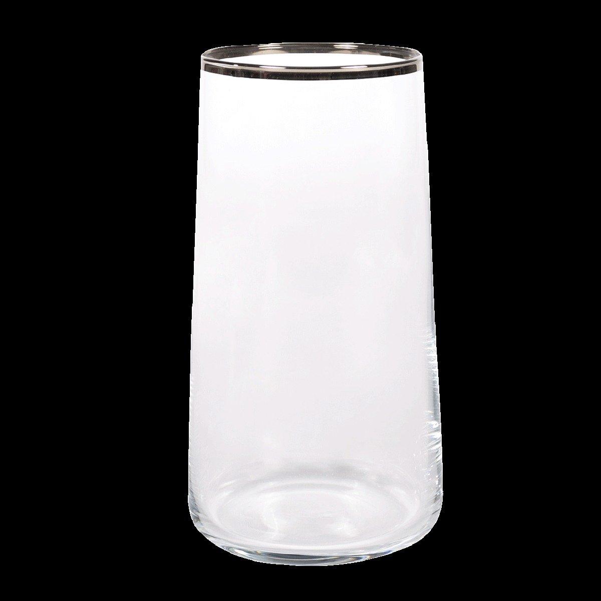 

Basic tumbler with silver rim 540 cc