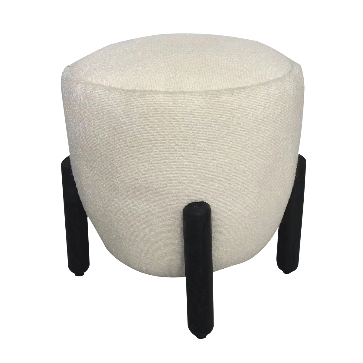 

Shaun ivory pouf 45x45x48 cm