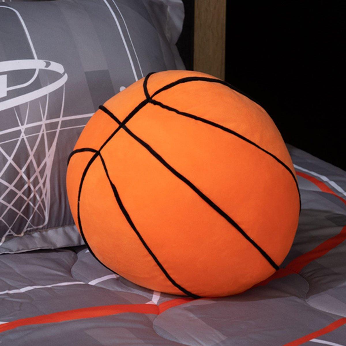 

Basketball kids cushion orange d 28 cm