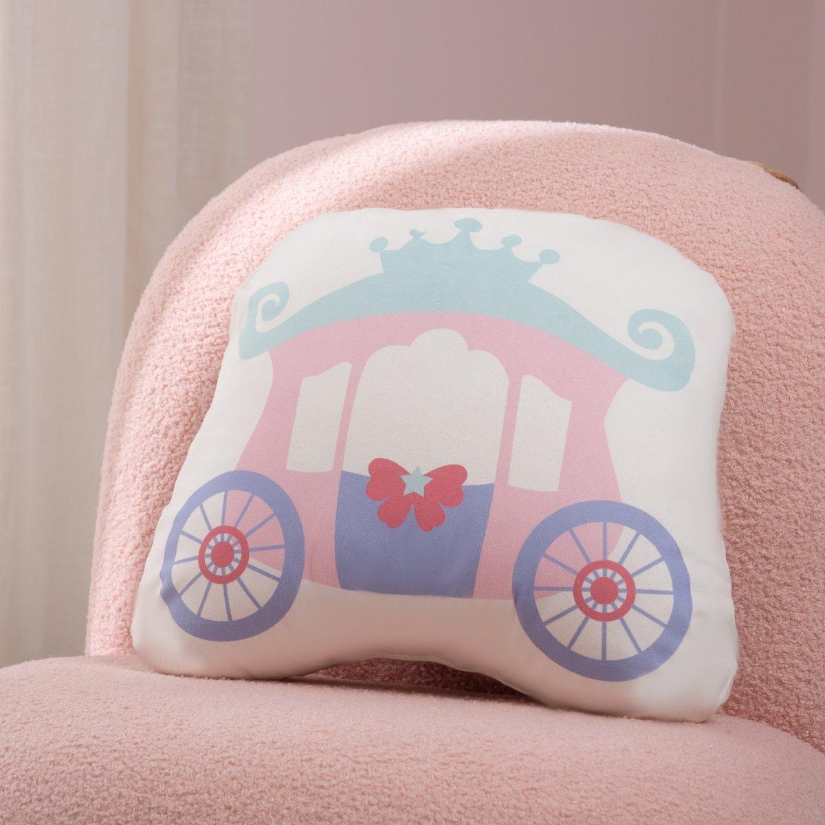 

Princess kids cushion white 40x35 cm