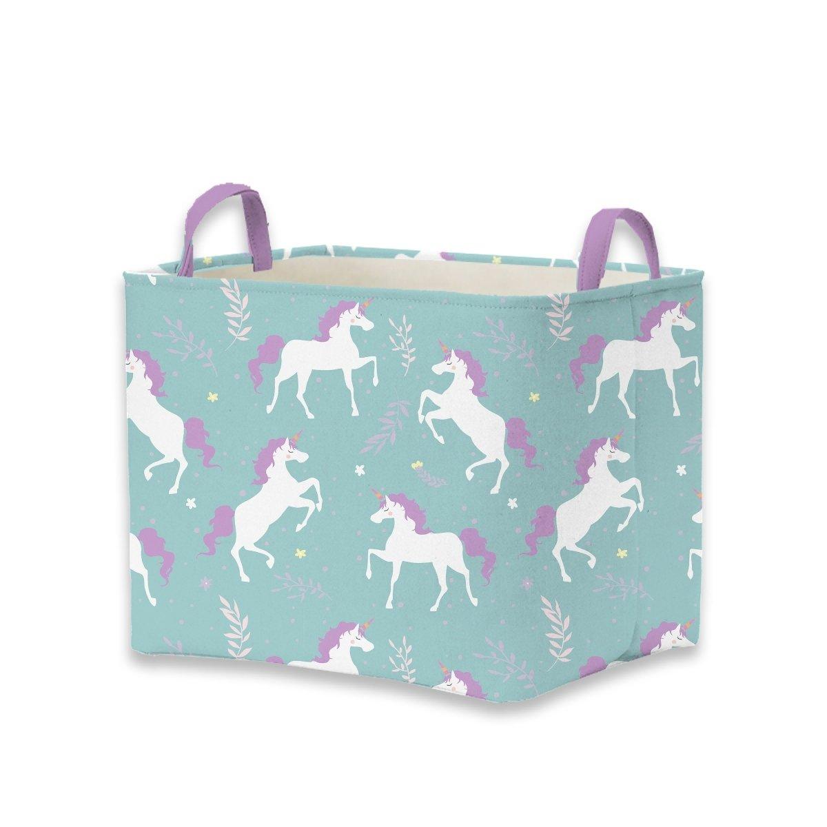 

Unicorn storage bag blue
