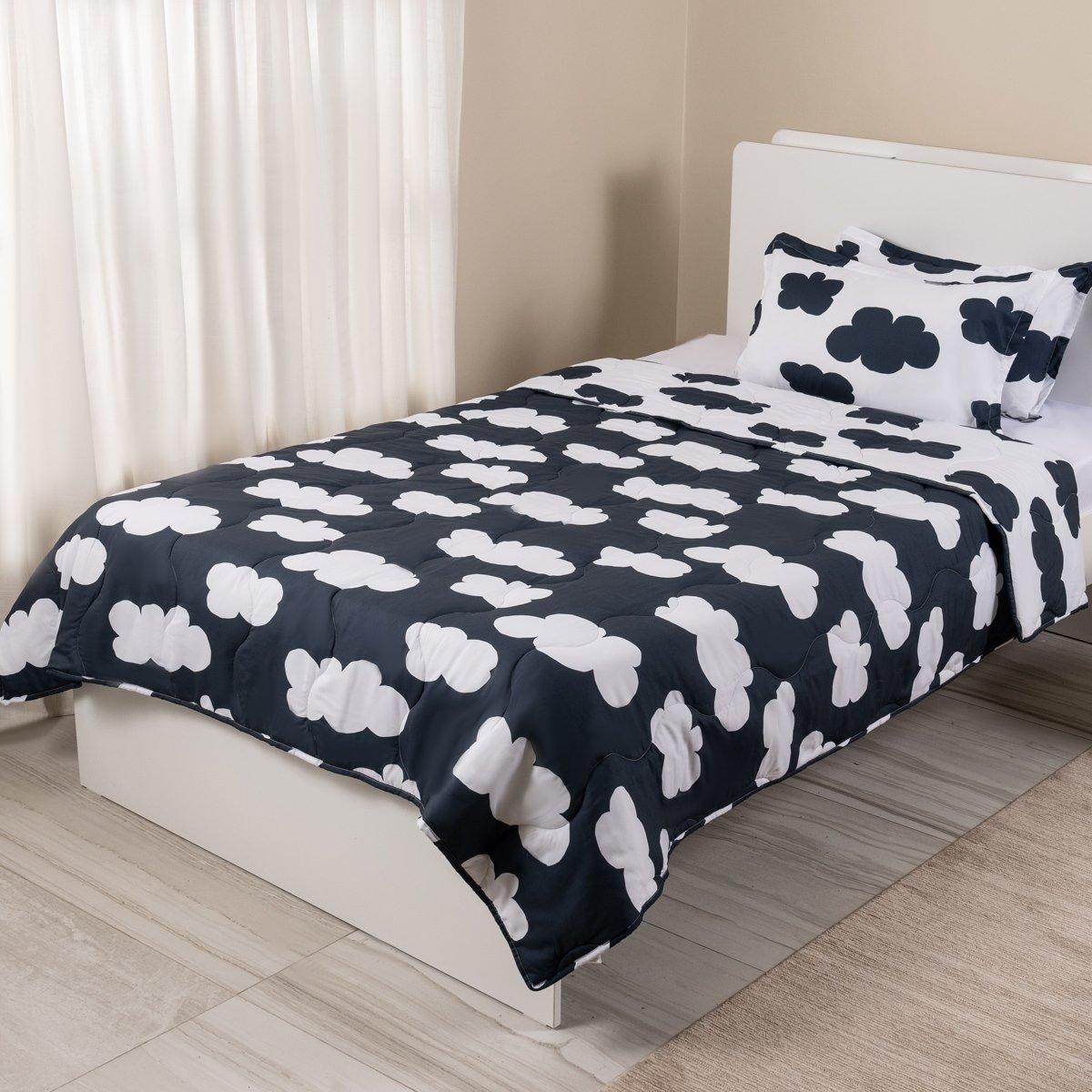 

Cloud kids comforter set navy 180x220 cm