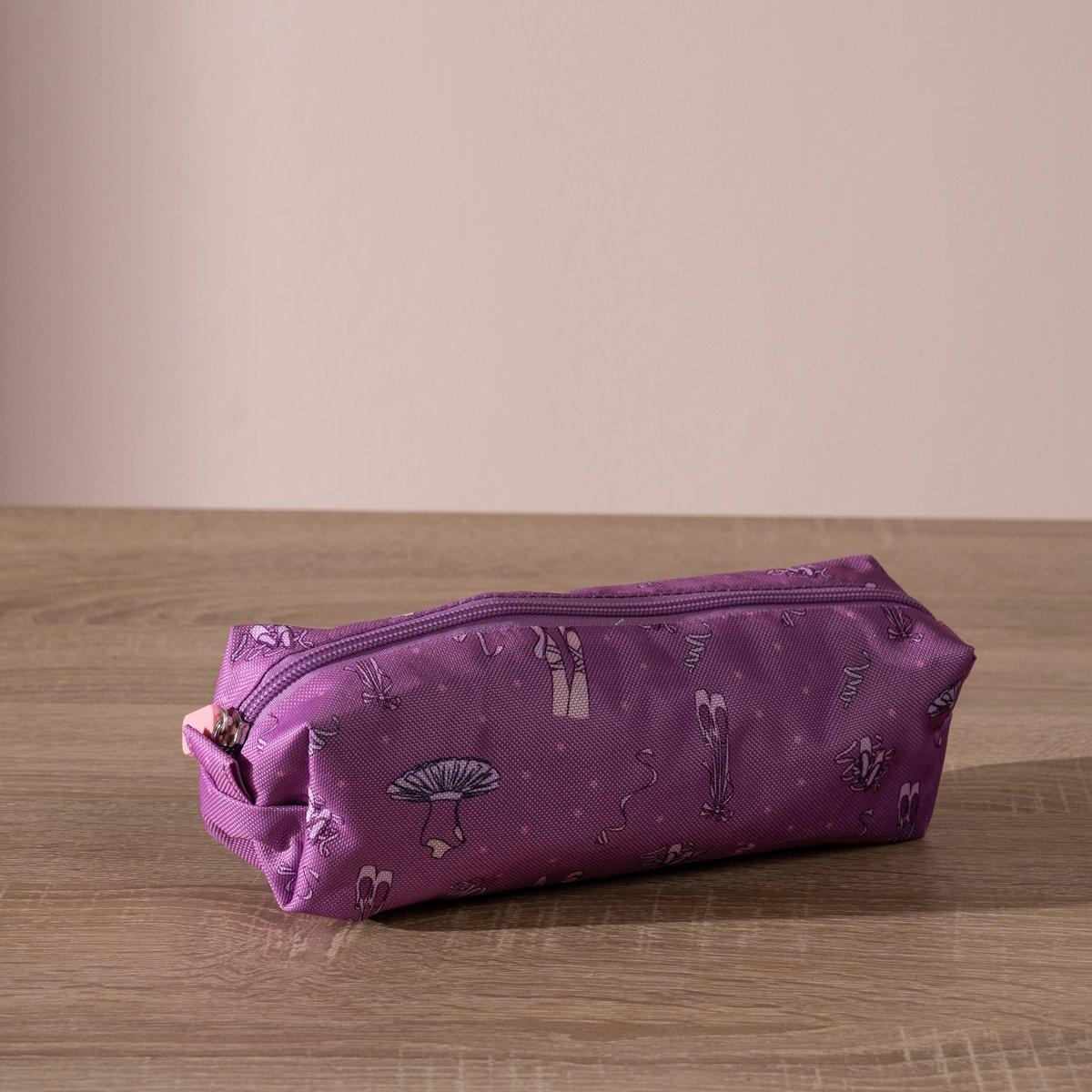 

Ballet kids pencil case purple 17x13x17 cm
