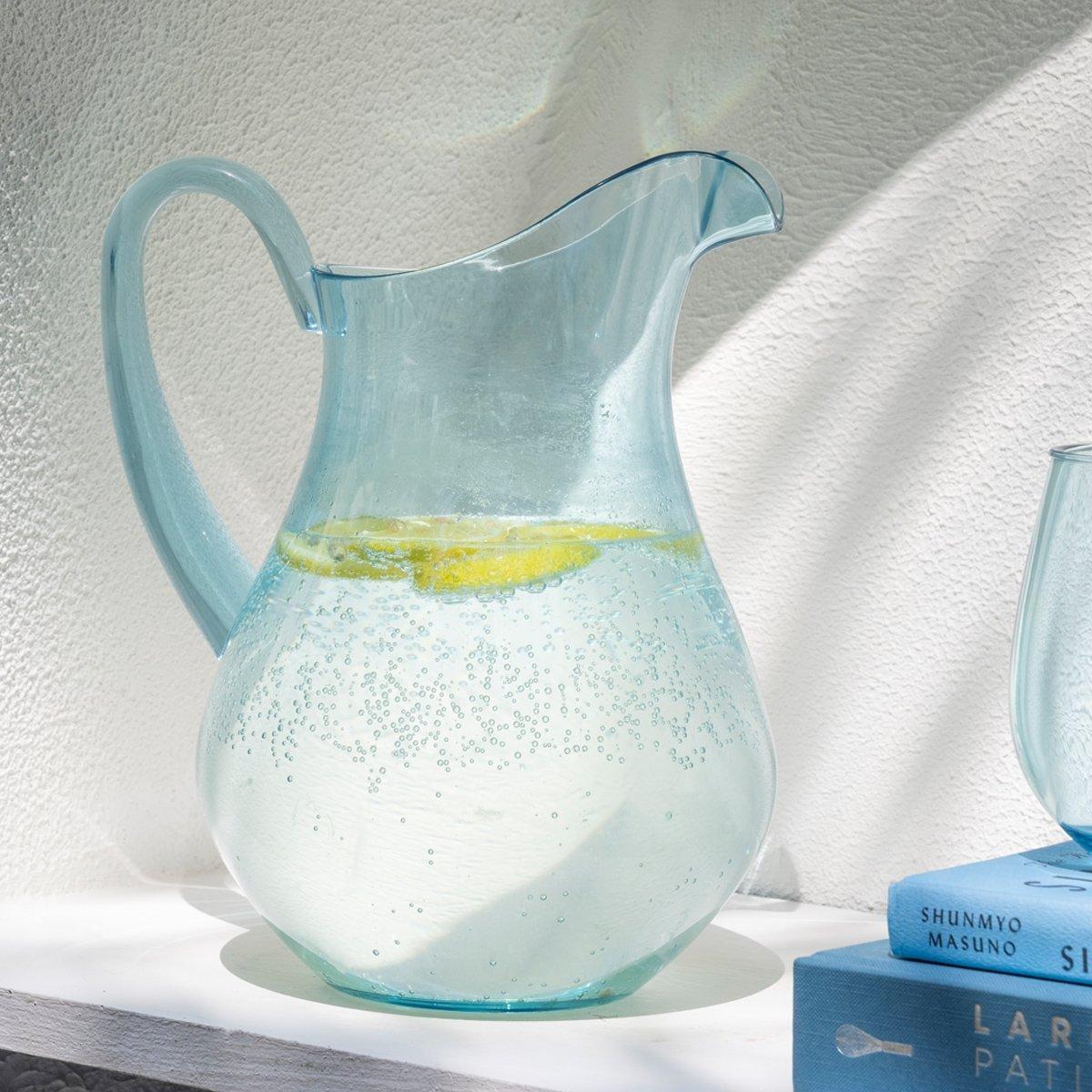 

Anatolia acrylic pitcher blue 21x30. 5 cm