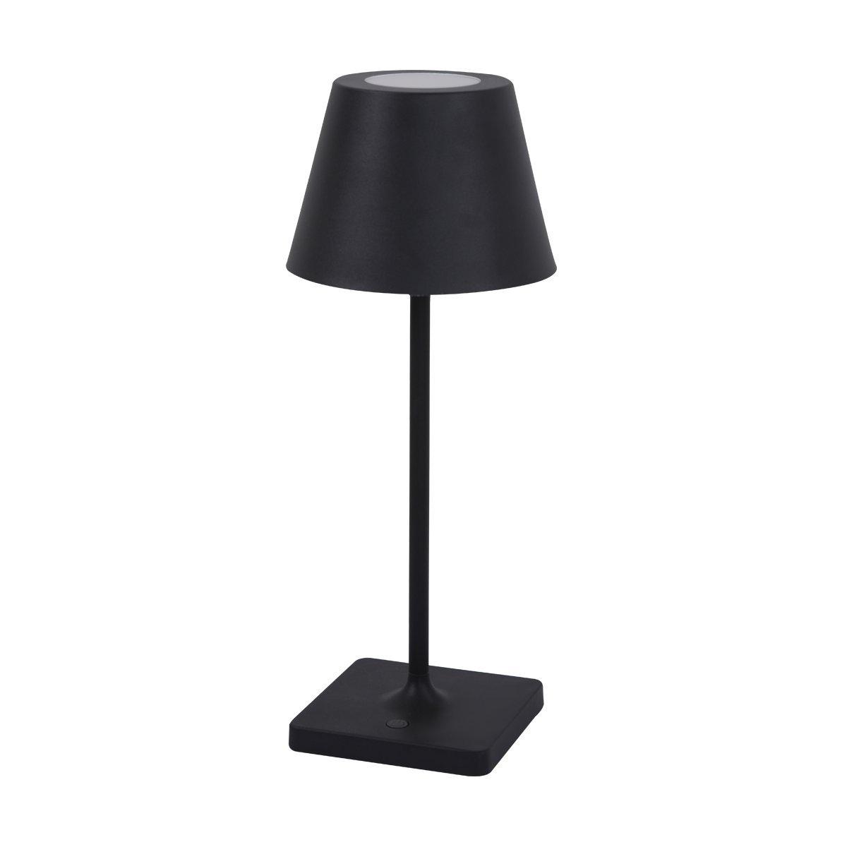 

Shade led table lamp black 15. 5x15. 5x39 cm