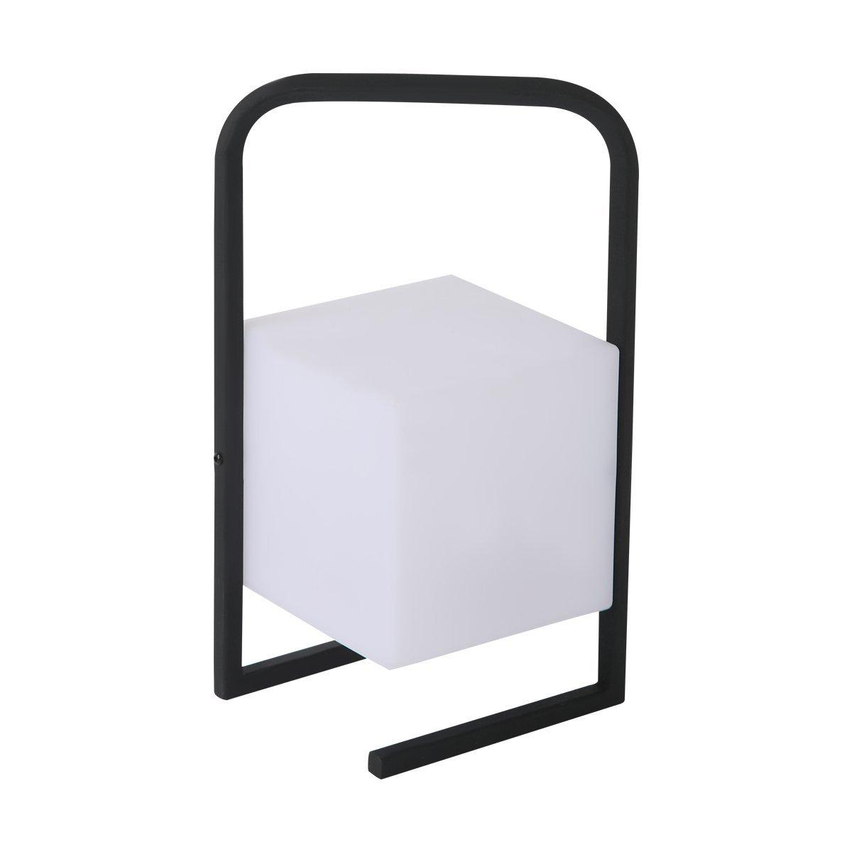 

Dice led lantern black d16. 6x18xh28 cm