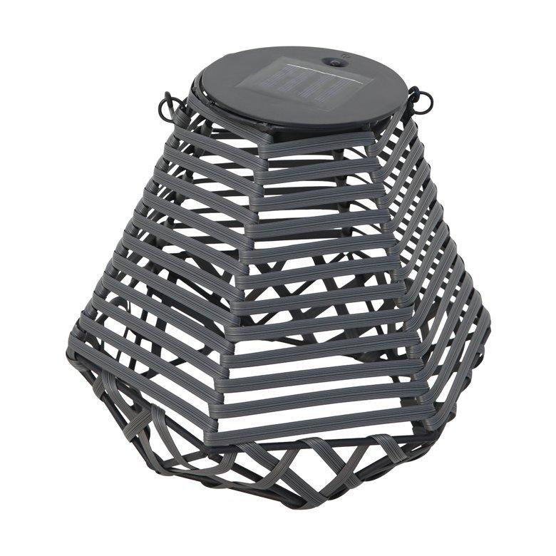

Monte led lantern grey 24x24x22 cm