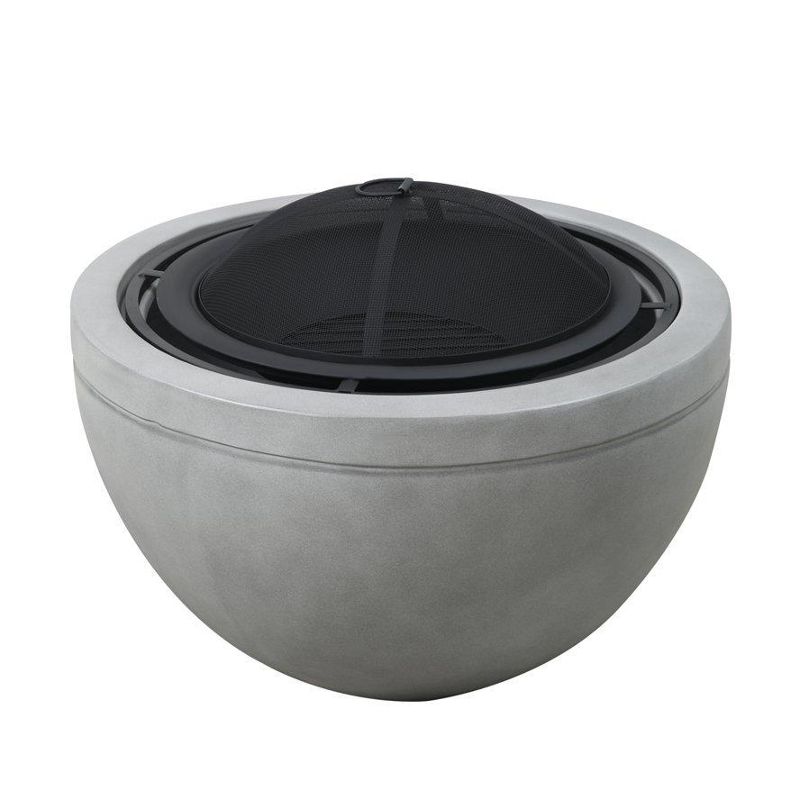 

Anatolia firepit dark grey 76x76x55 cm