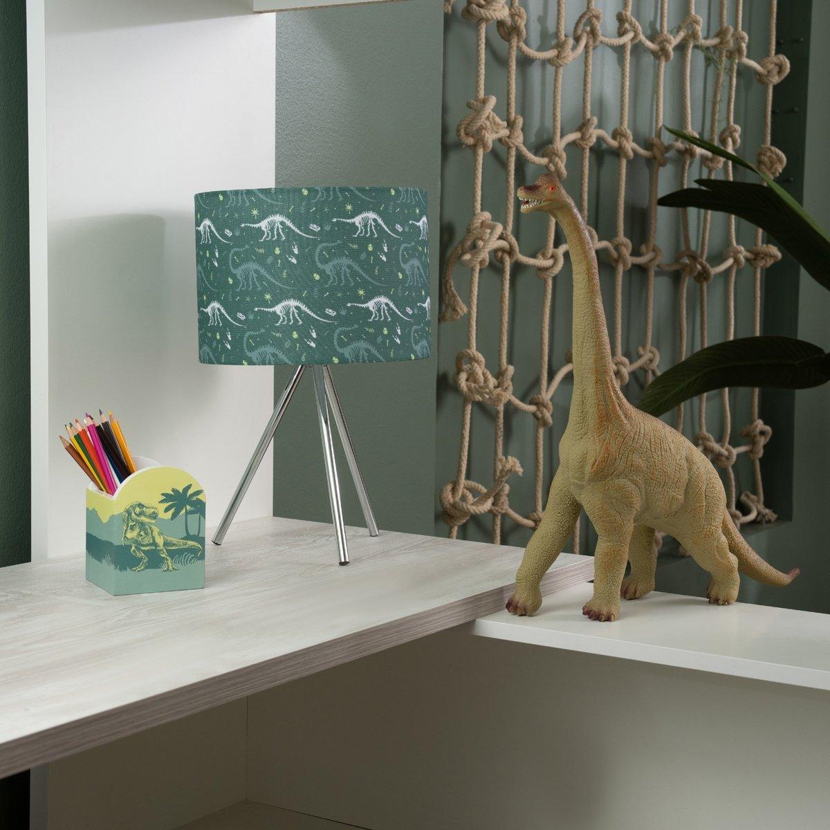 

Dino kids table lamp green d20xh38 cm