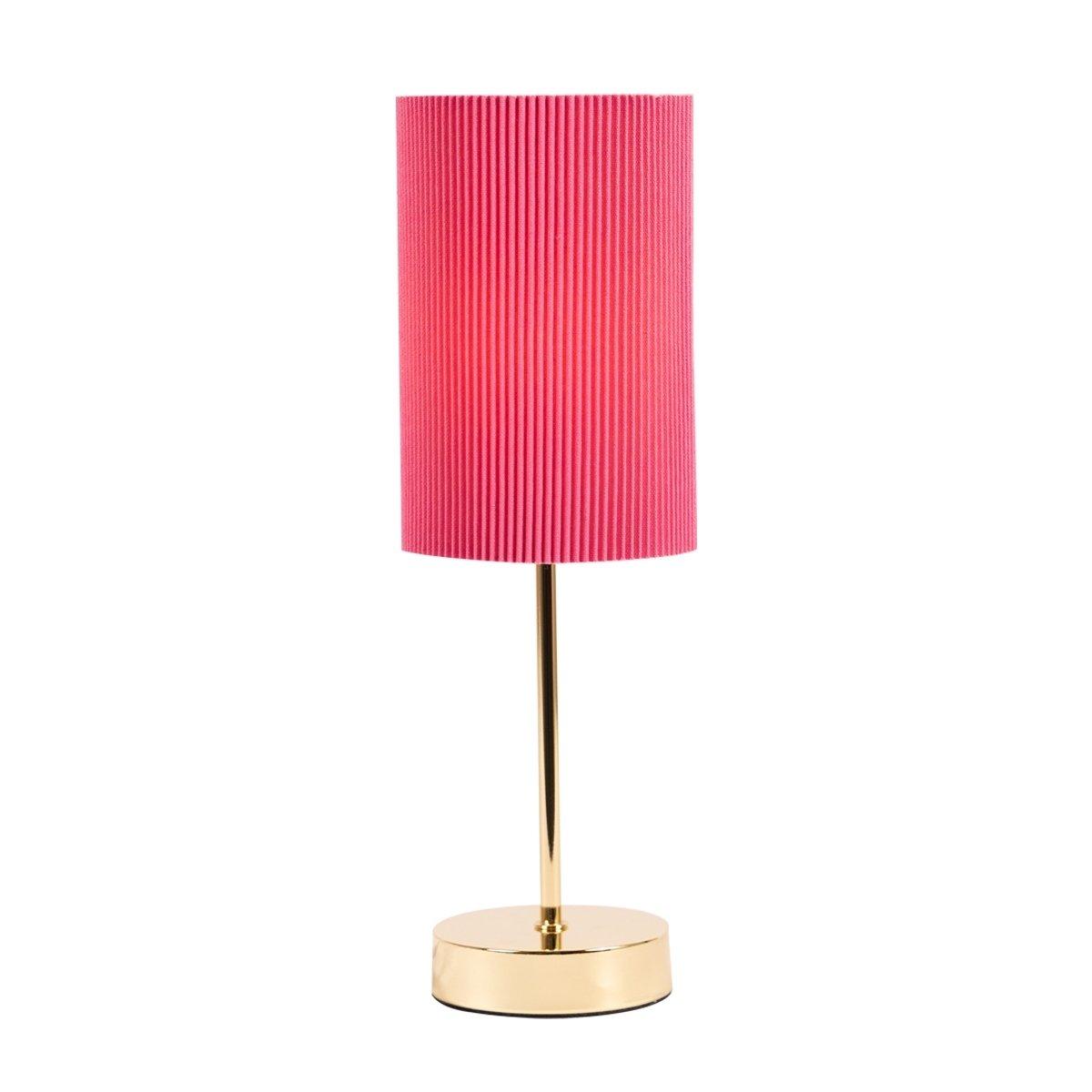 

Frill kids table lamp pink d14xh40 cm