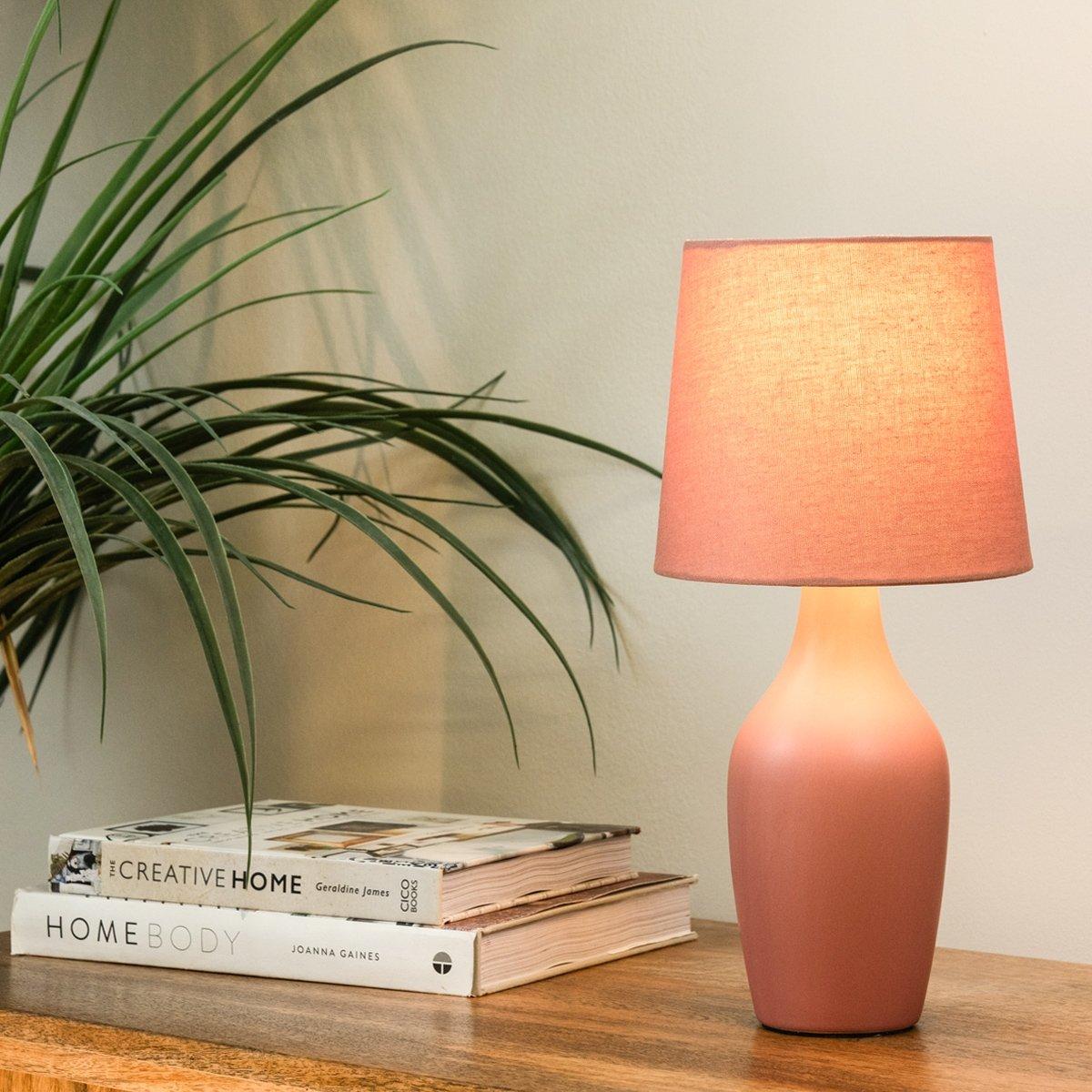 

Matt table lamp clay 36x18 cm