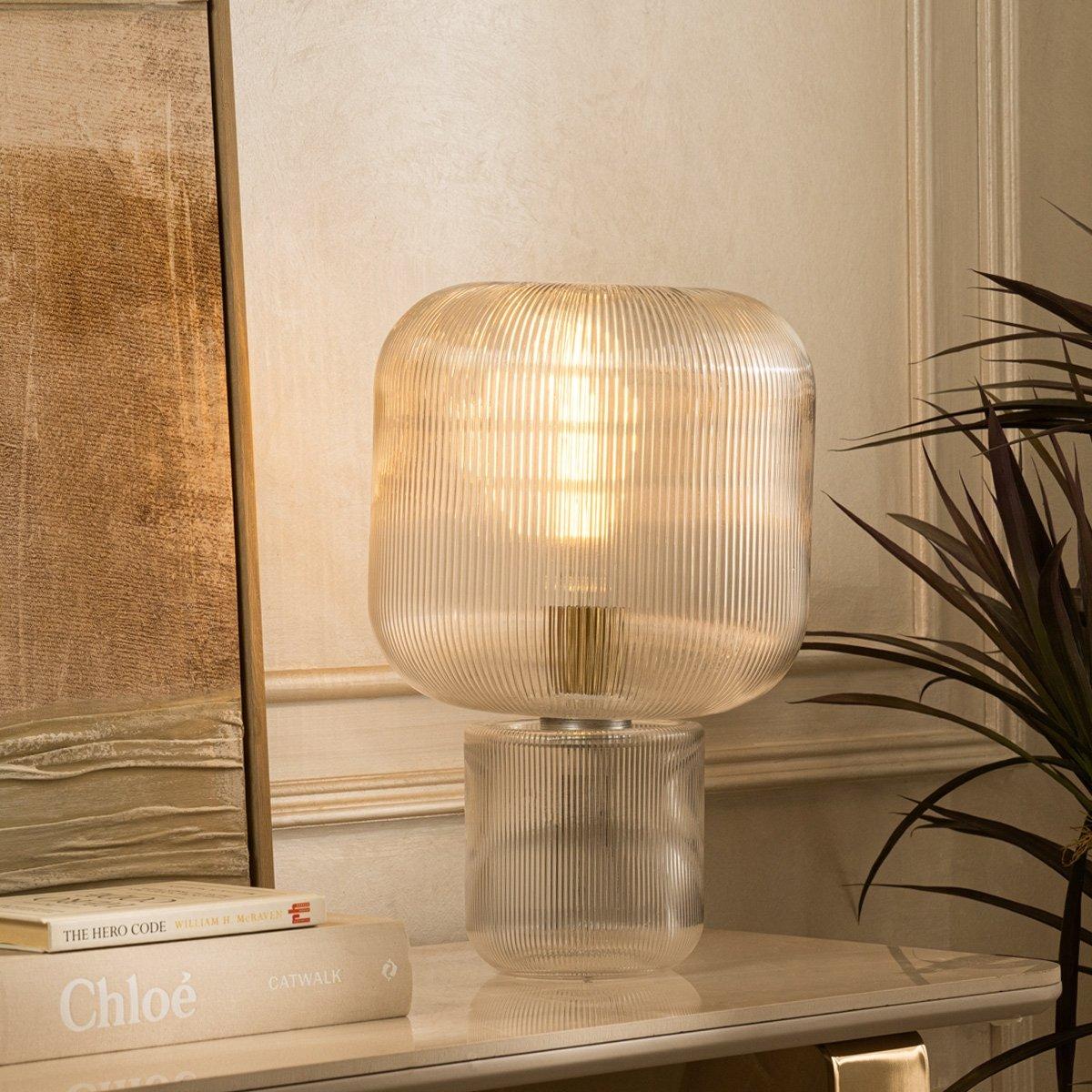 

West table lamp clear d27xh42 cm