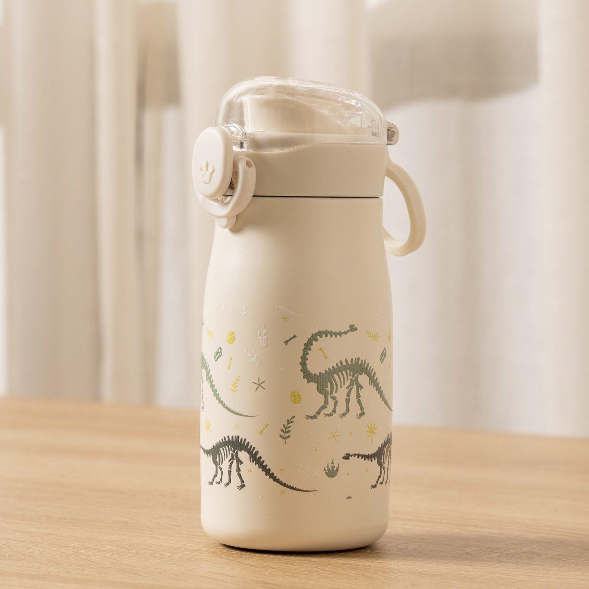 

Dino kids drinking bottle white h17 x d7 cm