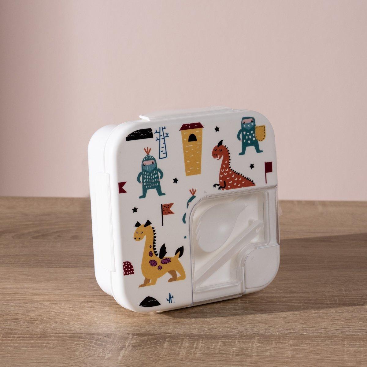 

Knight kids lunch box 17x17x7. 5 cm