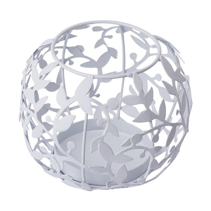 

Clover lantern decor white 14x14x10. 5 cm