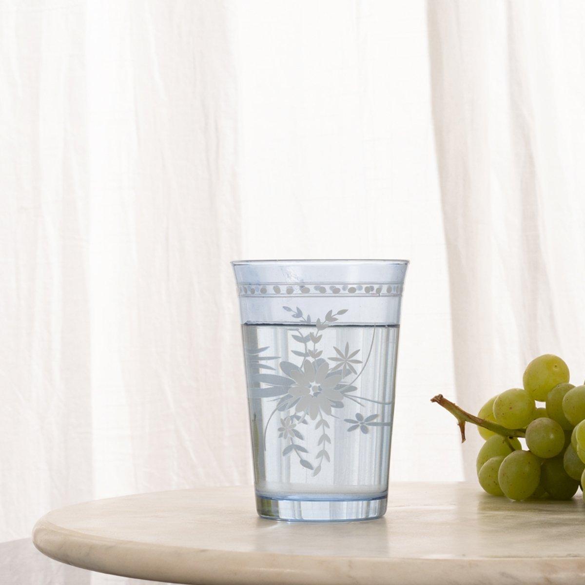 

Eden drinking glass blue