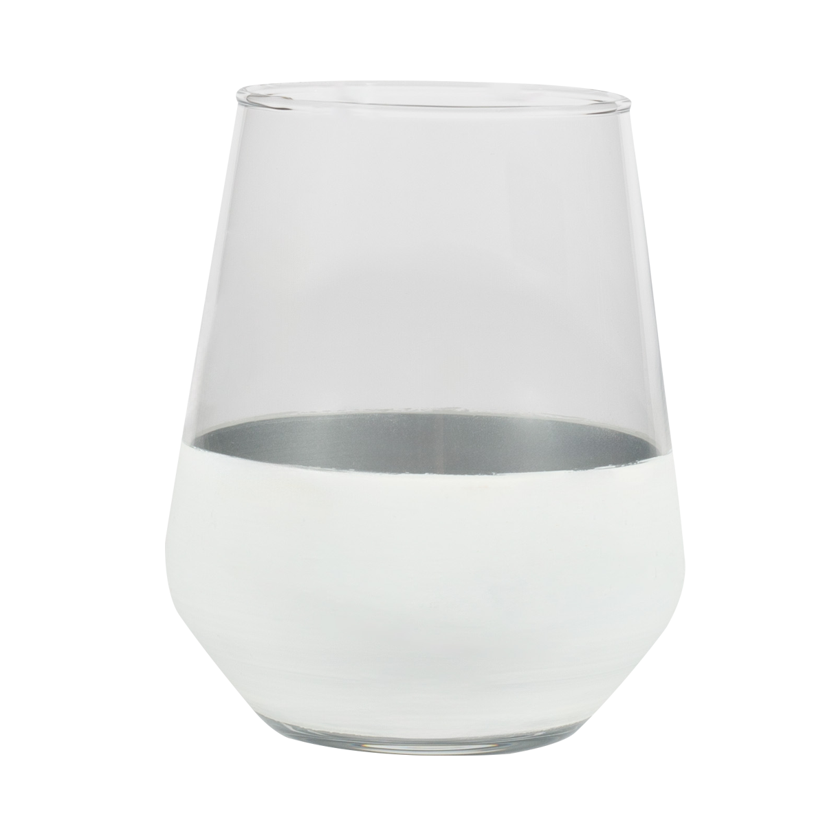 

Band drinking glass white