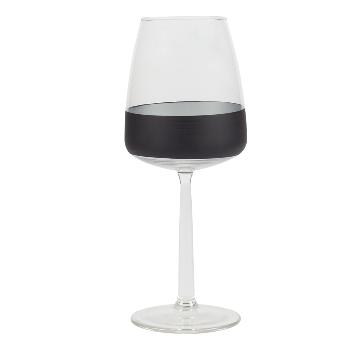 

Band stem glass black