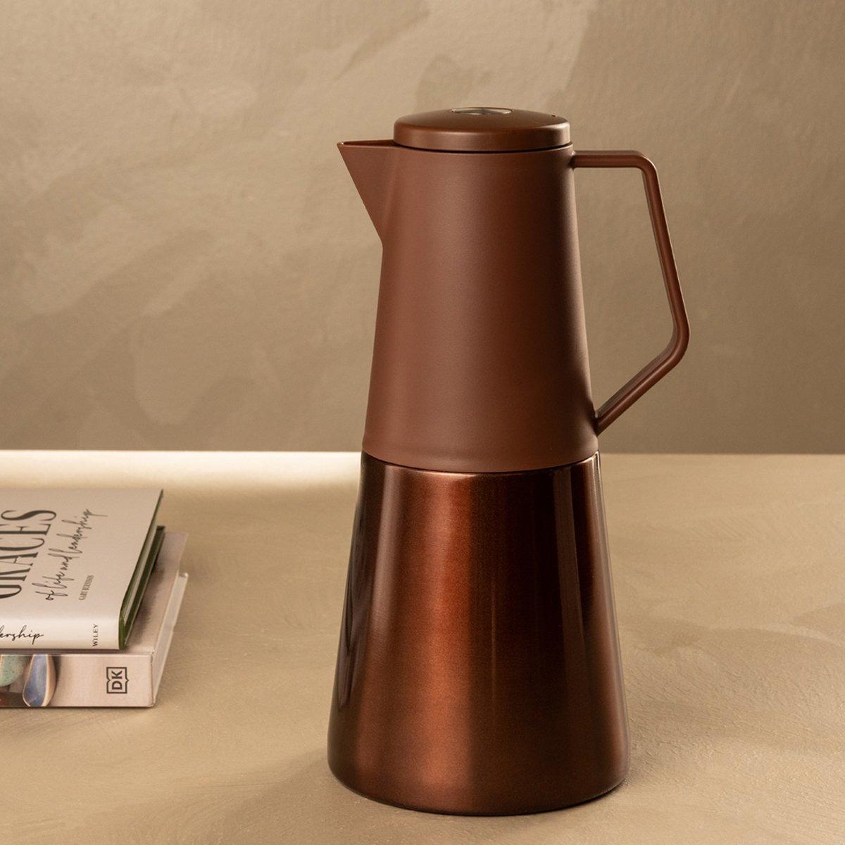 

Athens tea server stainless steel d/w chocolate 1. 5 ltr