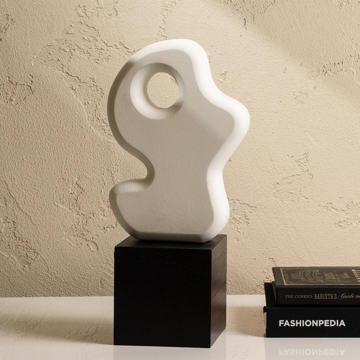 

Formless decoration beige 14x10x31 cm