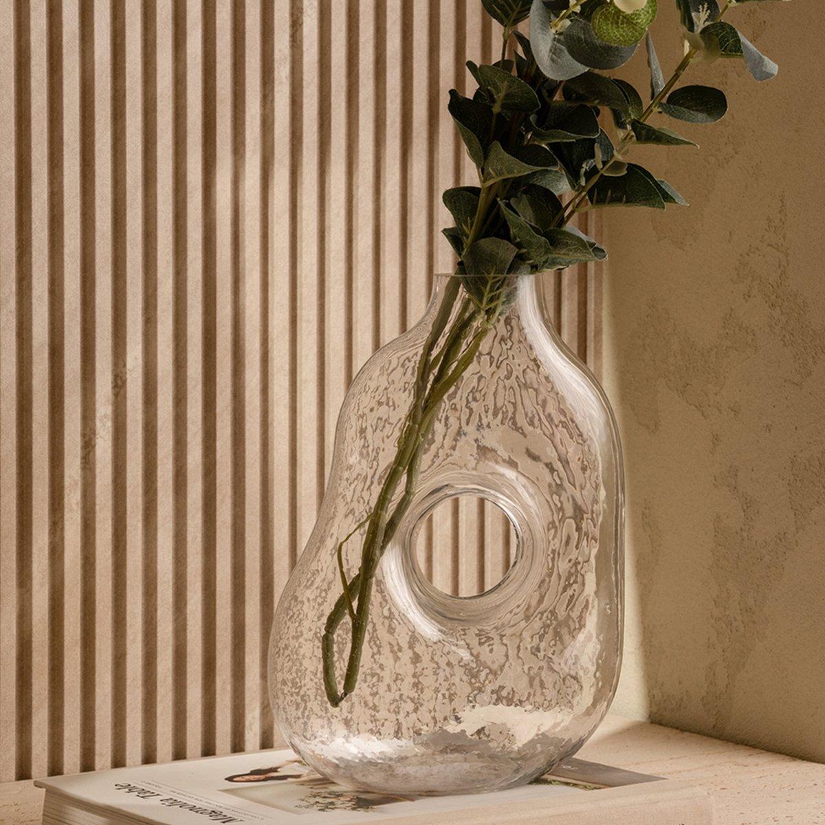 

Formless vase clear 17x9. 5x25. 5 cm