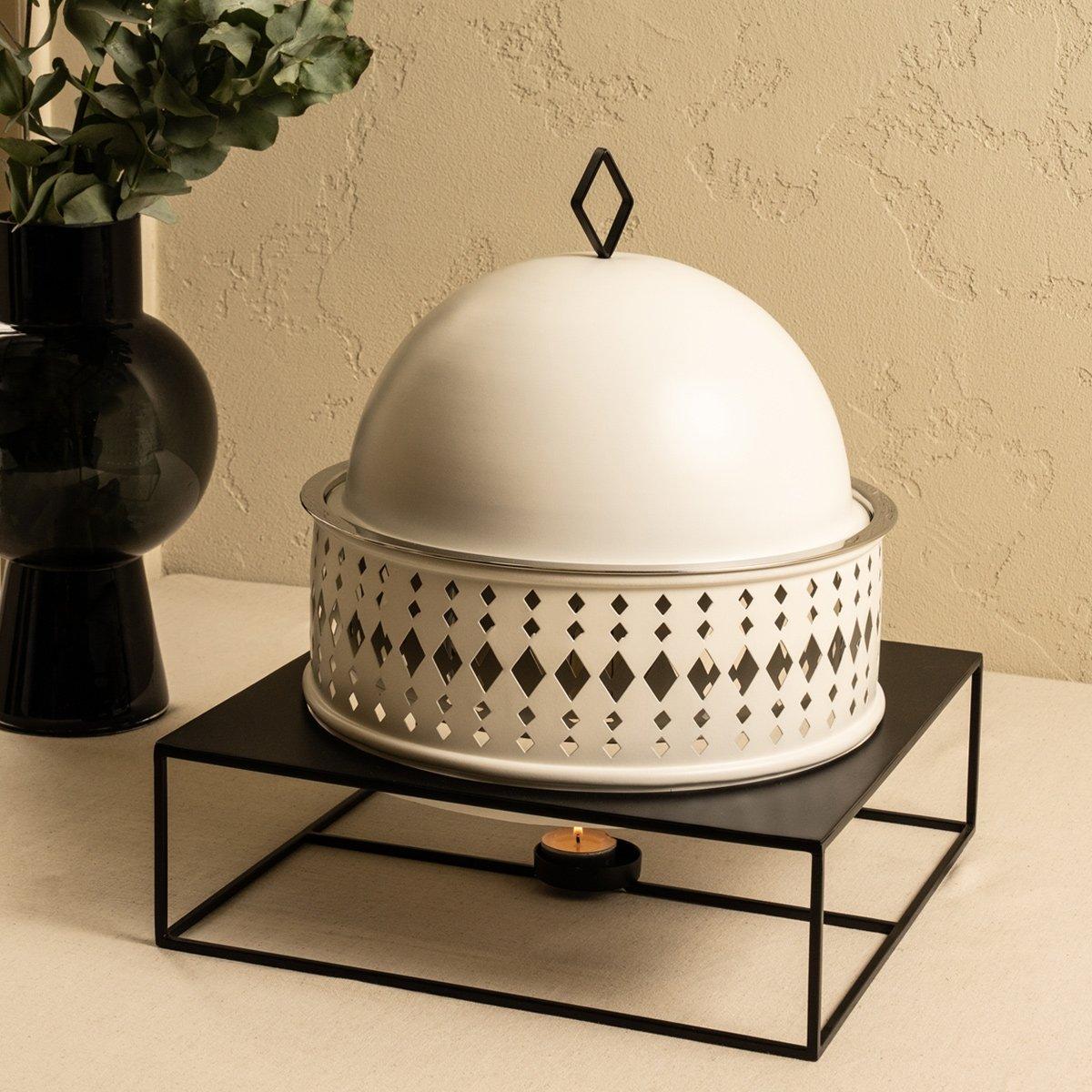 

Dana food warmer stainless steel white 40x40 cm 2ltr