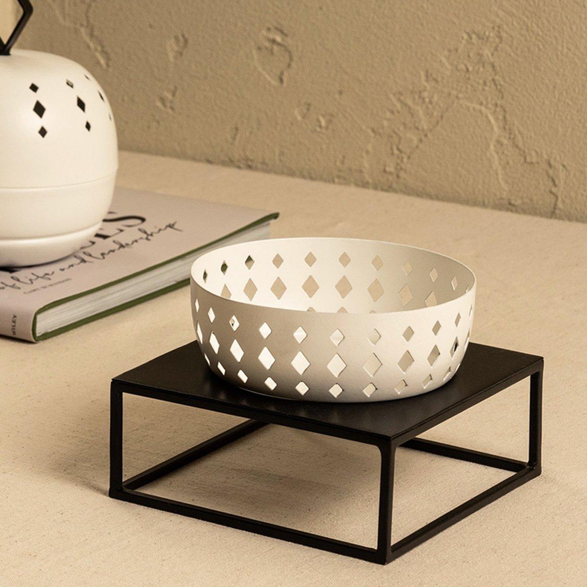 

Dana small bowl steel white 13x13x16 cm