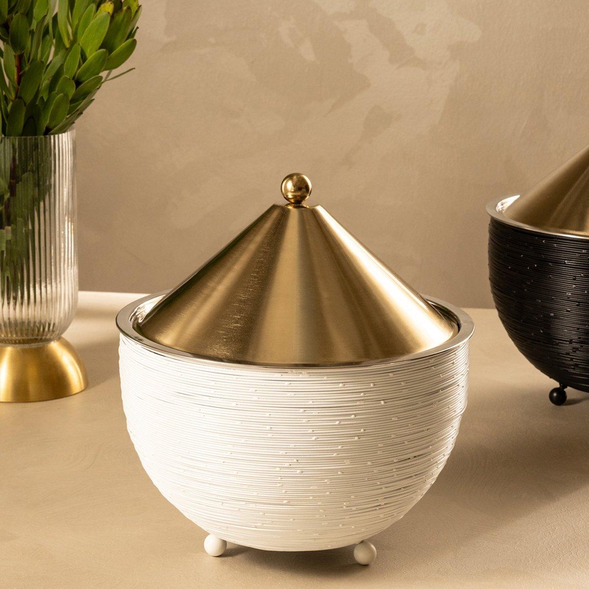 

Nesting food warmer stainless steel white 35x41 cm 4ltr