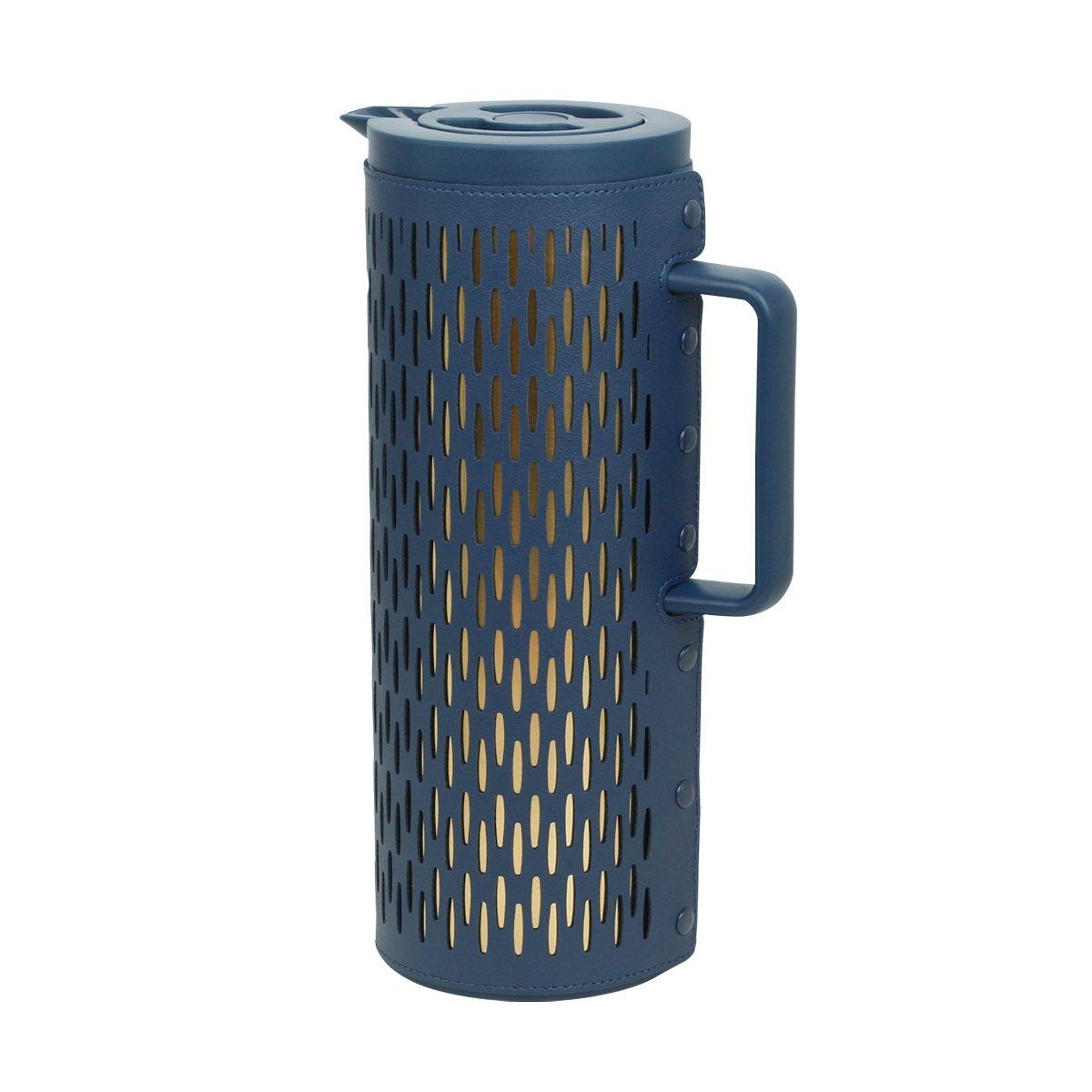 

Longoria coffee server leather dark blue 30. 6x18x12 cm