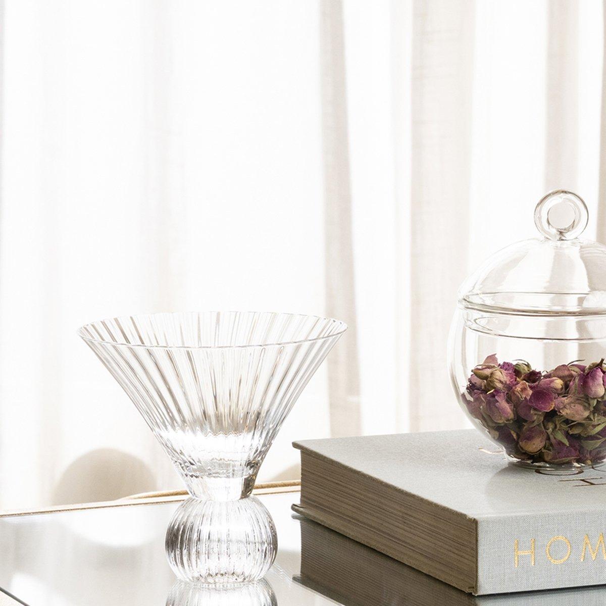 

Jewel dessert glass clear 12. 2x12. 2x11. 1 cm