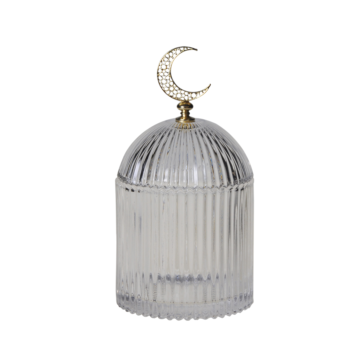 

Barakah canister clear 10. 5x10. 5x20 cm