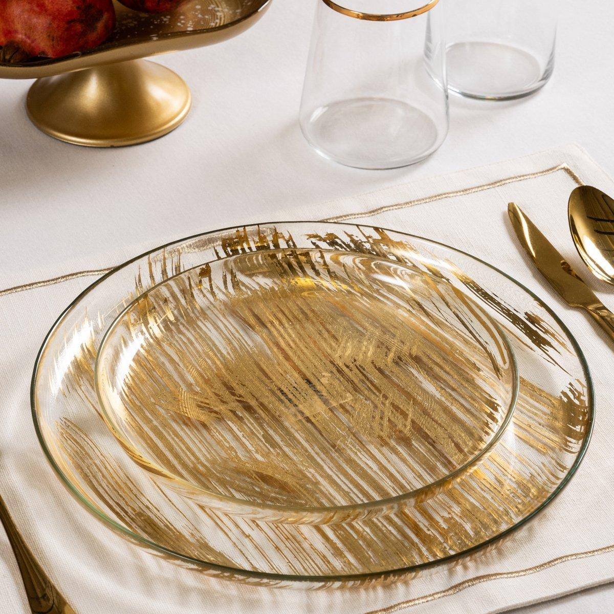 

Venezia side plate gold 21x2 cm
