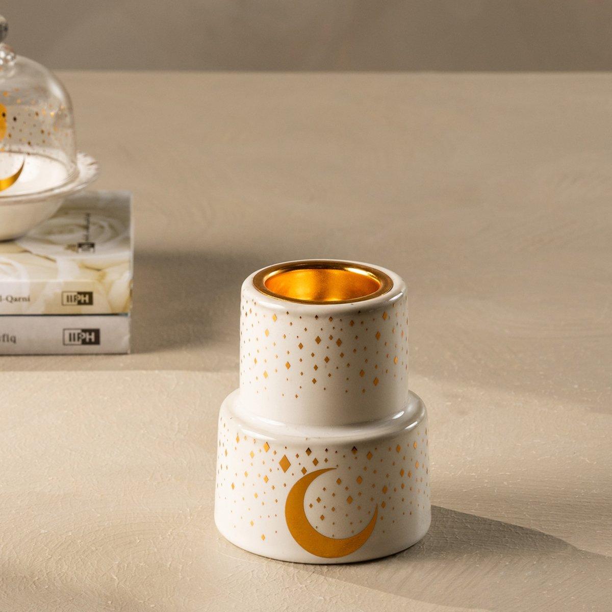 

Barakah mubakhar white 8x8x10 cm