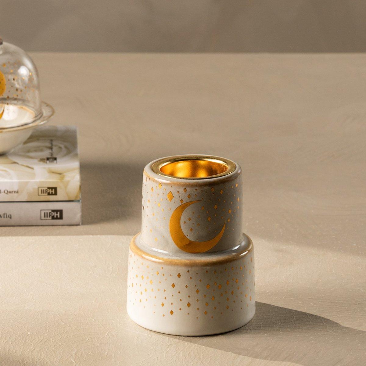 

Barakah mubakhar grey 8x8x10 cm