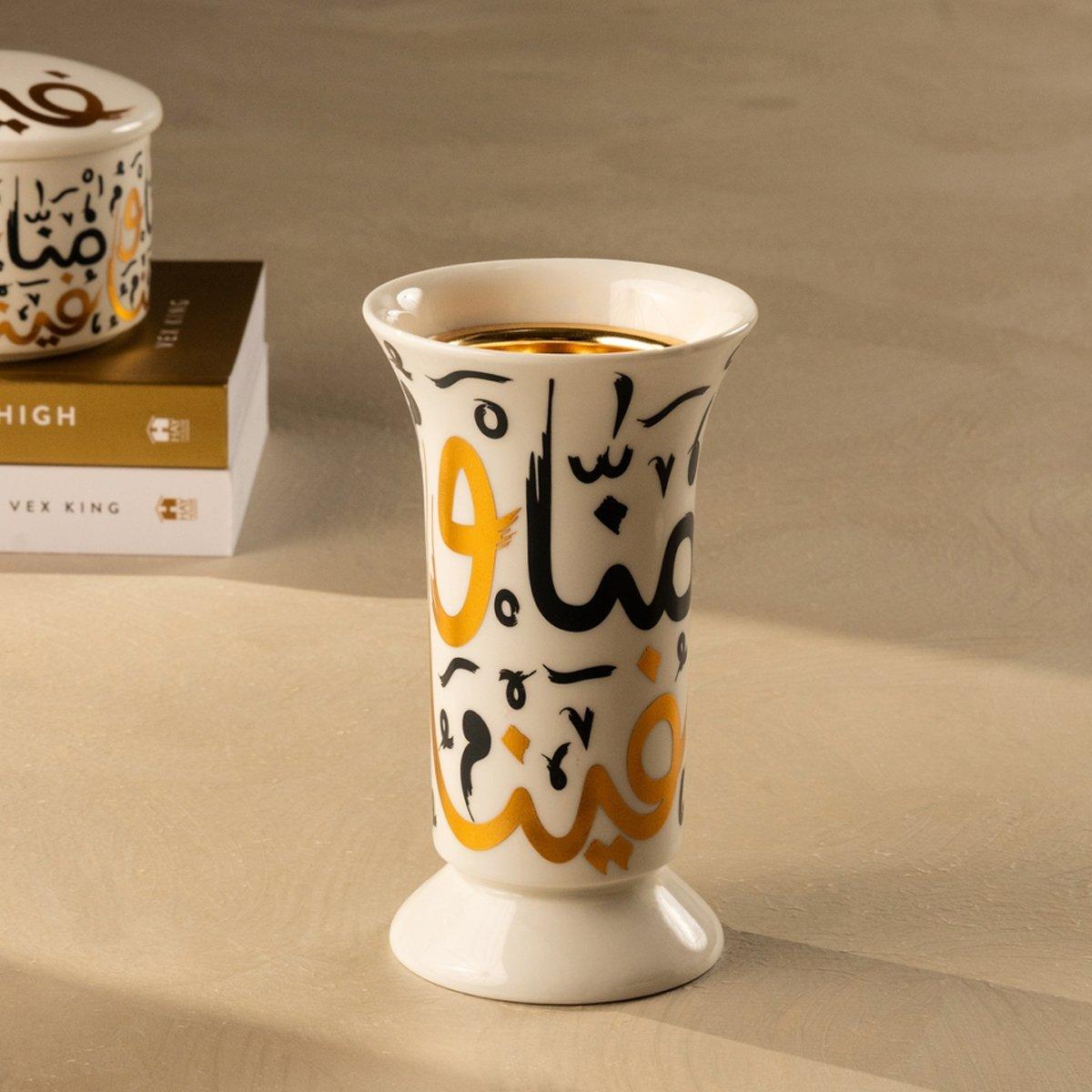 

Menna mubakhar black 8. 5x8. 5x14. 5 cm