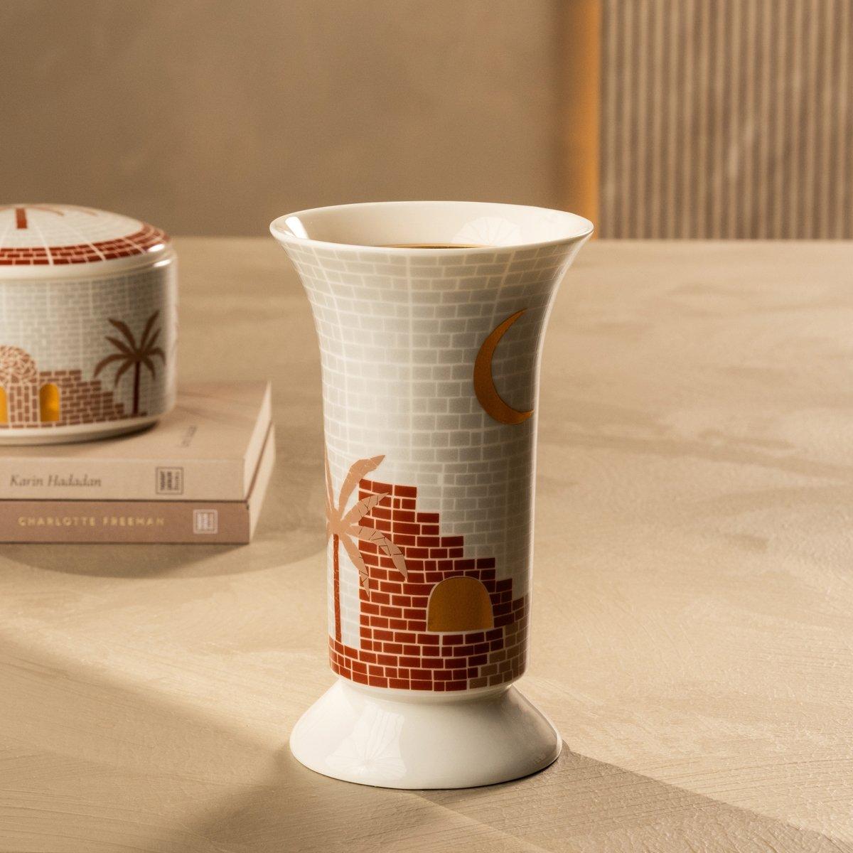 

Jibla mubakhar beige 8. 5x8. 5x14. 5 cm