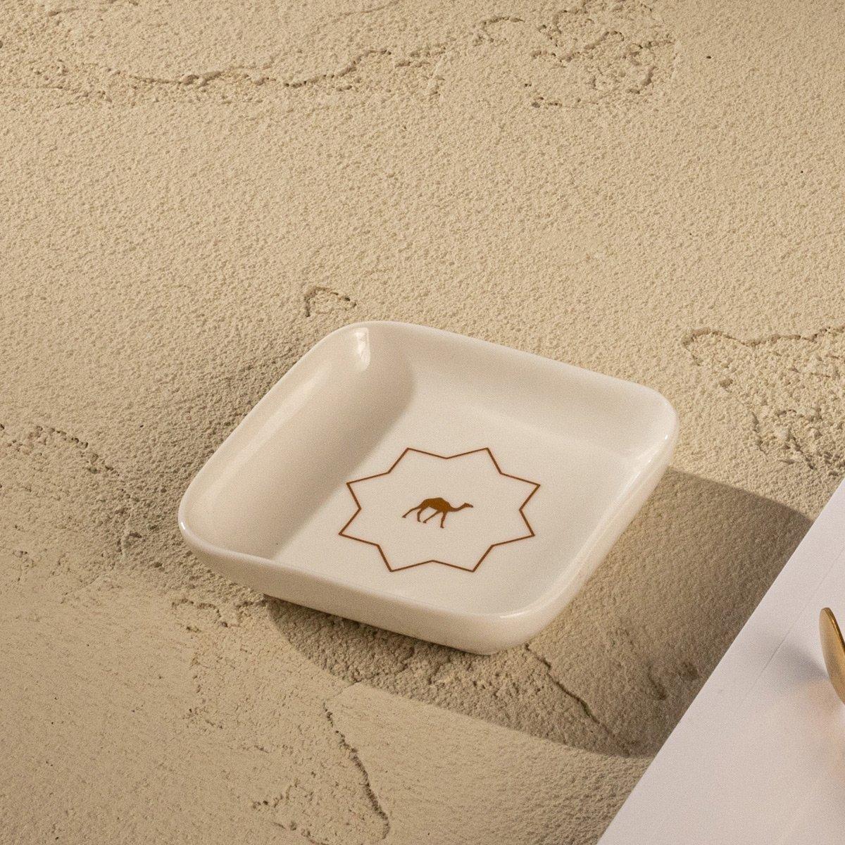 

Facilla tong plate blue 8. 5x8. 5x1. 8 cm