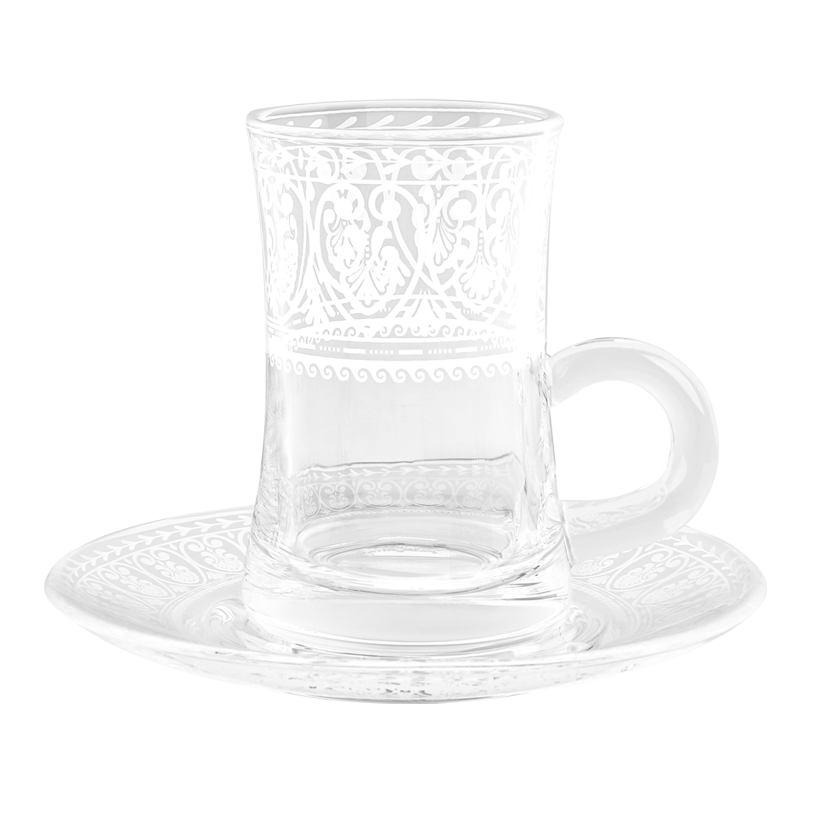 

Royal glass istikanah set 6pcs white