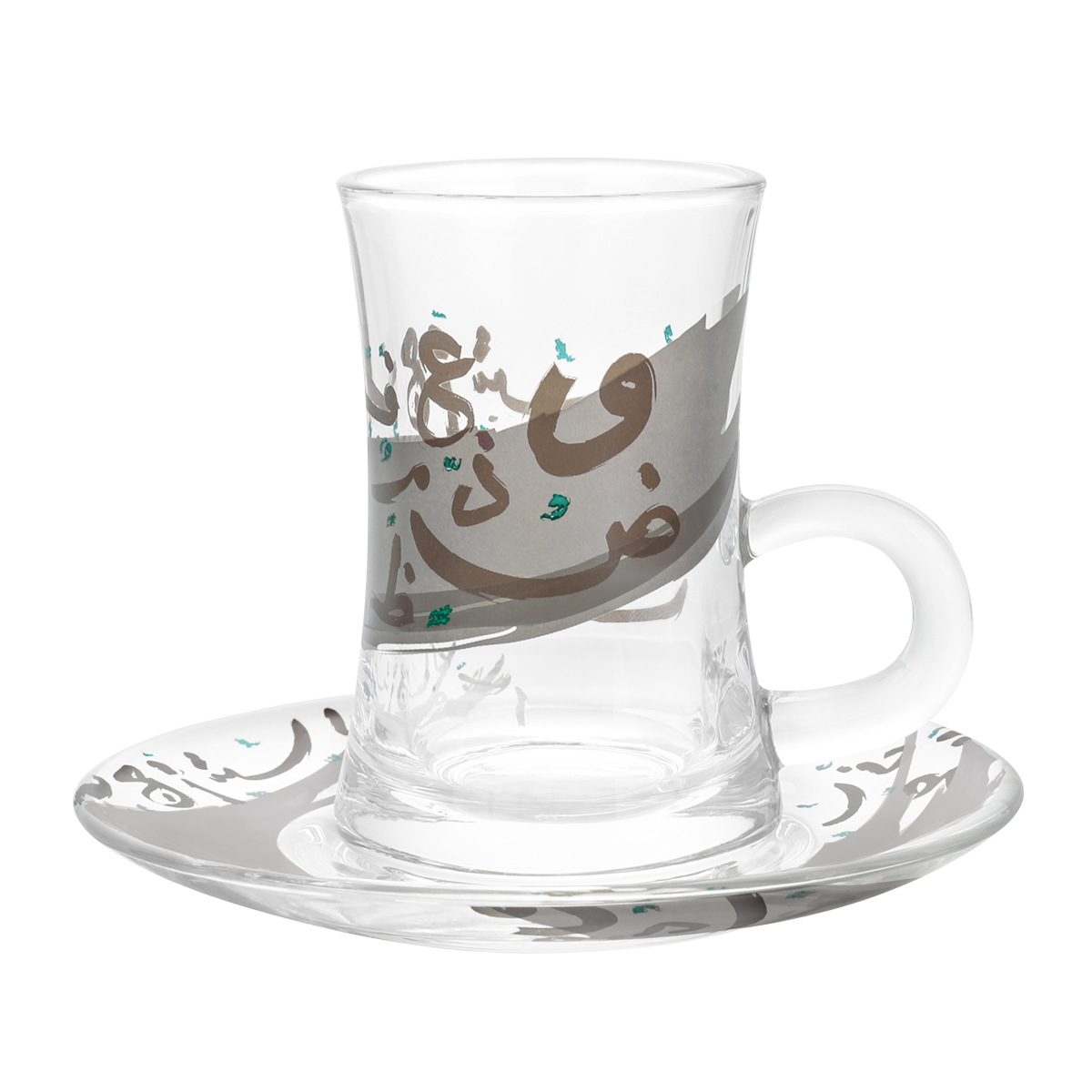 

Harf glass istikanah set 6pcs beige