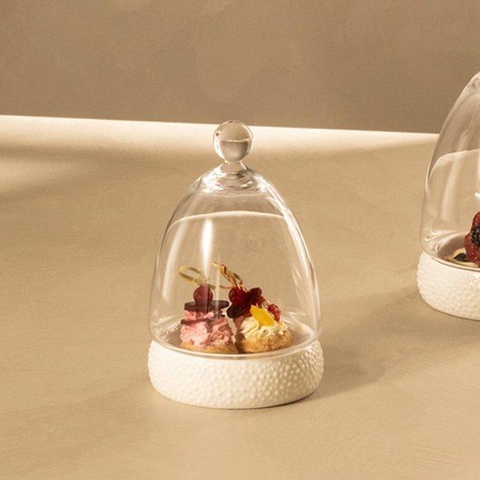 

Cone dome white d:9 h:14 cm