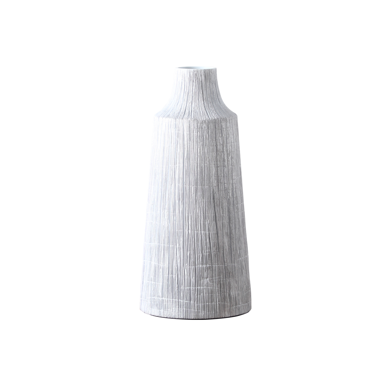 

Wood vase white 19x415 cm