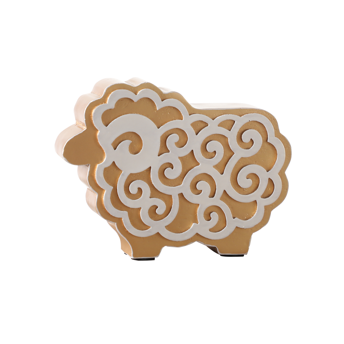 

Sheep decoration gold 20x5. 5x15. 5 cm