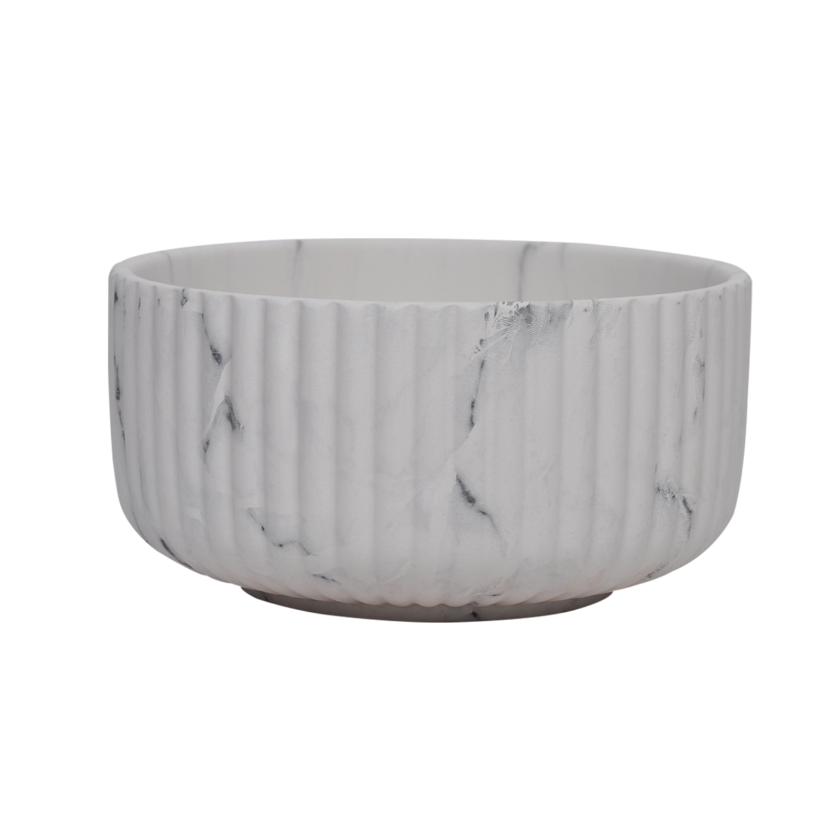 

Marble ceramic bowl grey 15x7. 5 cm