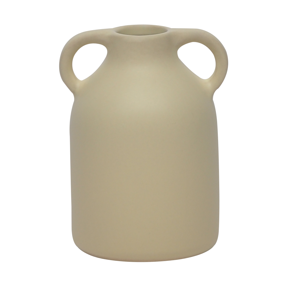 

Roma ceramic bud vase matte beige 6. 8x5. 7x9. 7 cm
