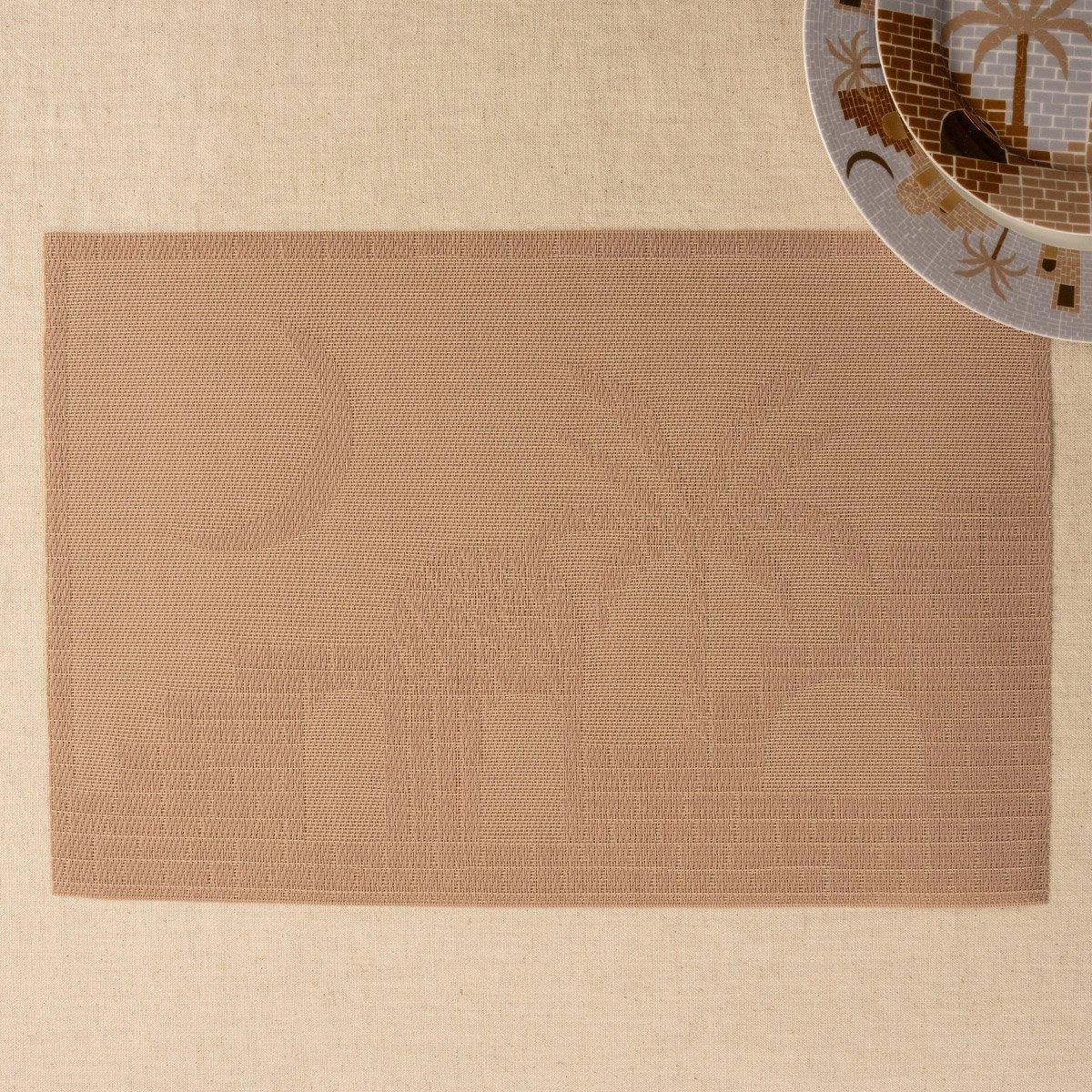 

Jibla placemat set 6pcs beige 45x30x0. 18 cm
