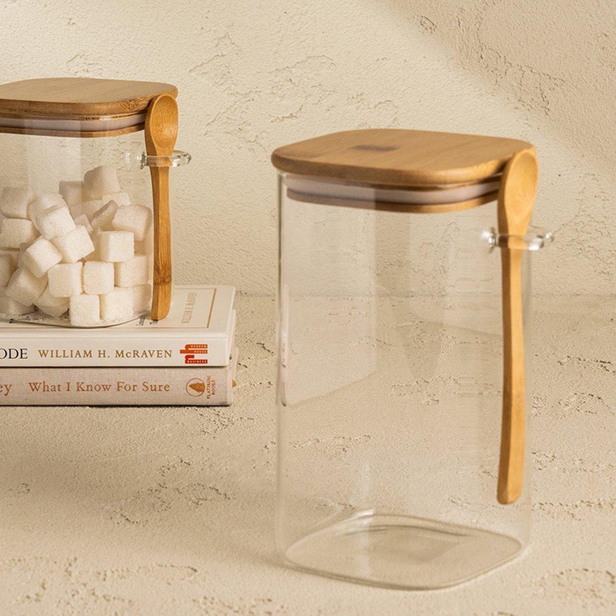 

Eco storage jar clear d10xh18. 5 cm